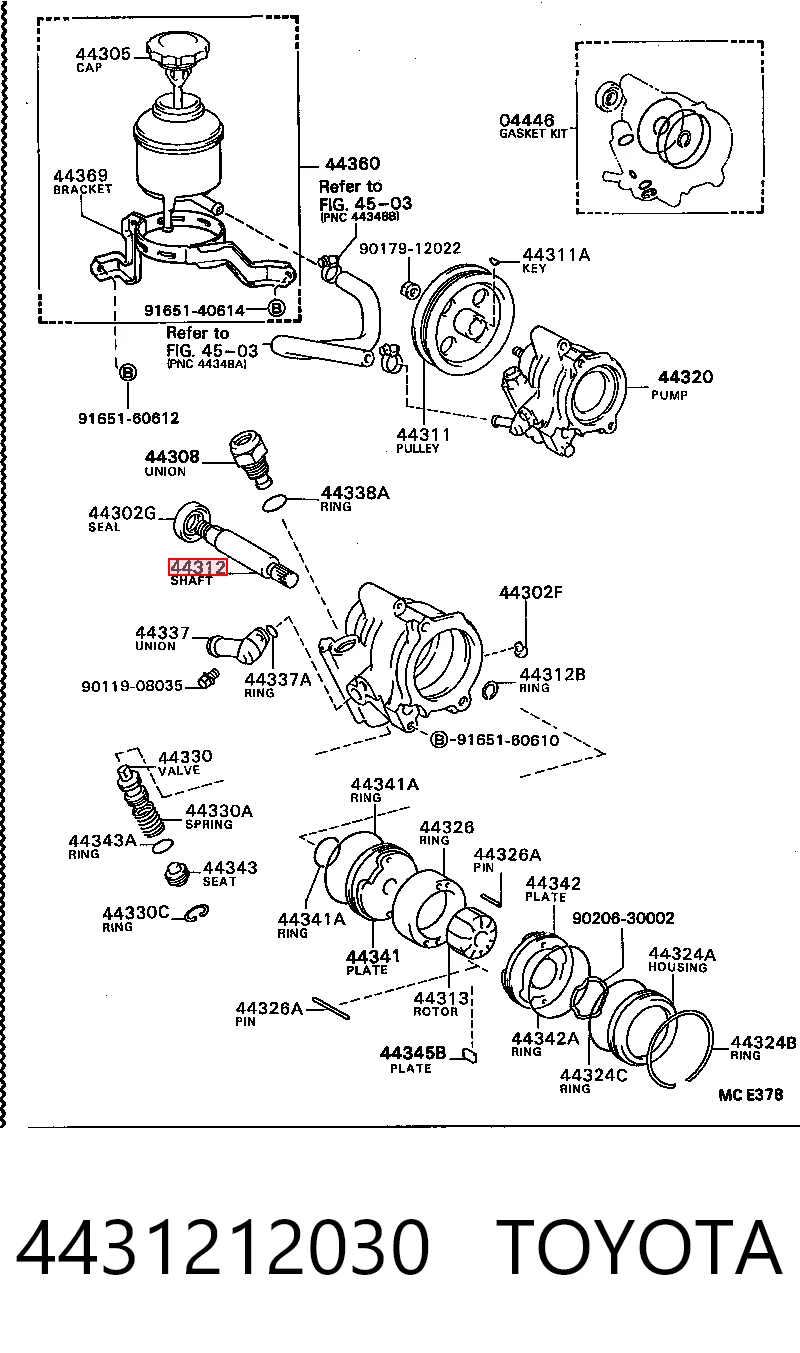 4431212030 Toyota