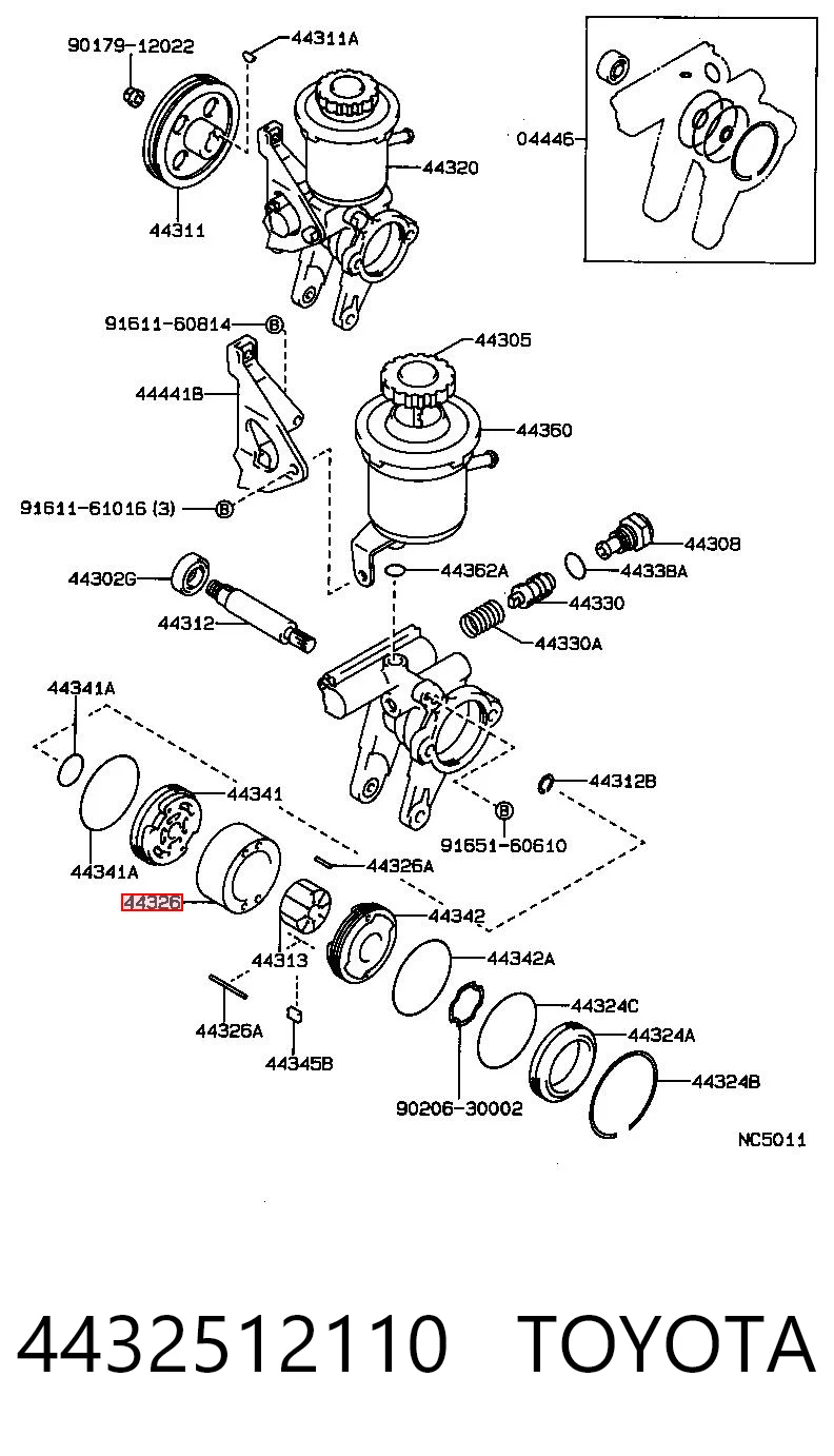 4432512110 Toyota