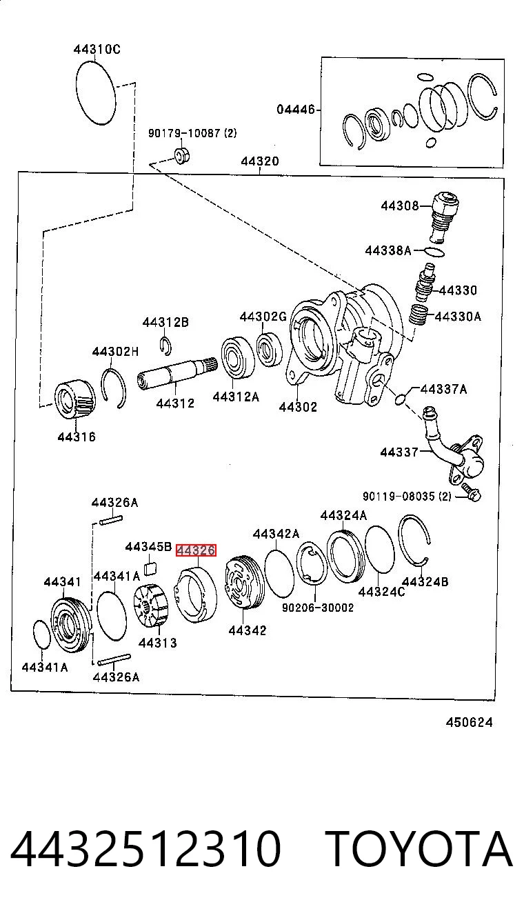 4432512310 Toyota