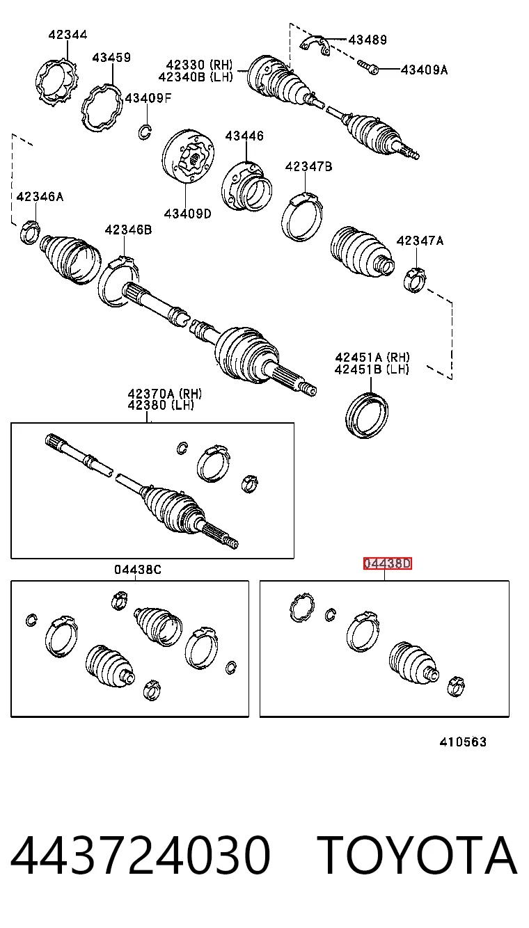 443724030 Toyota