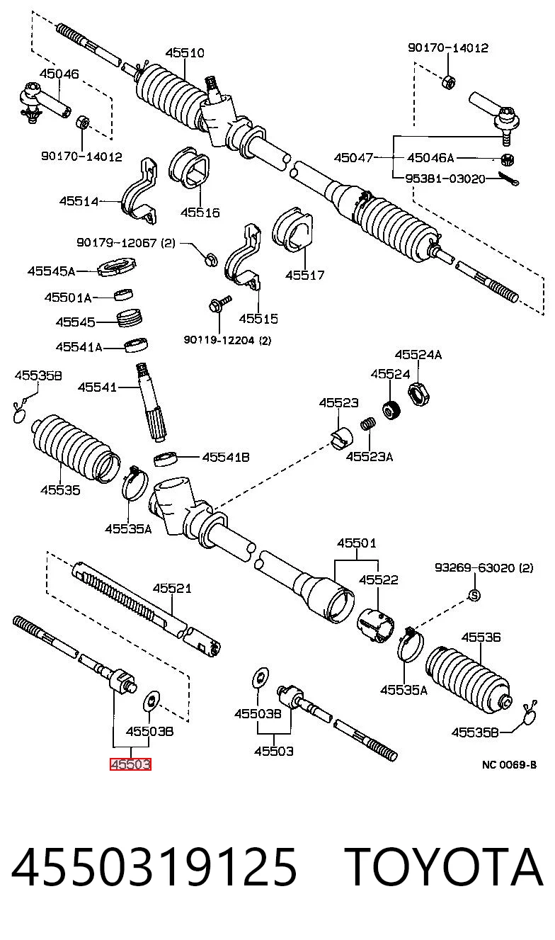 Рулевая тяга NIPPON MOTORS NSRE1022 цена, от 6.34 USD