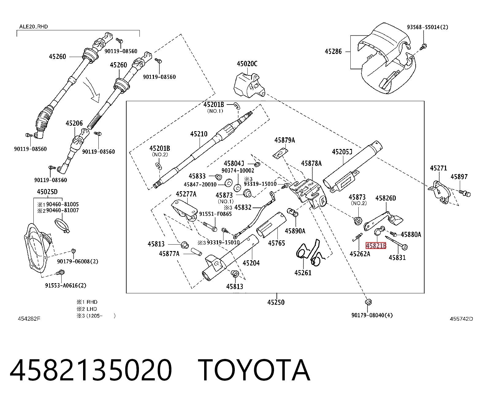 4582135020 Toyota