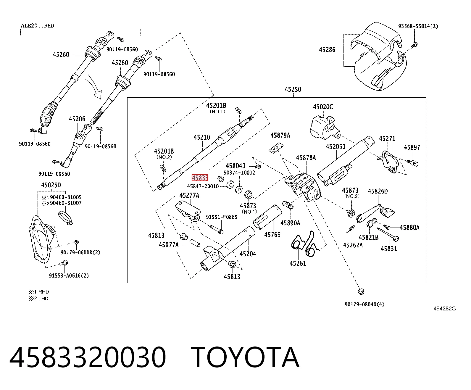 4583320030 Toyota