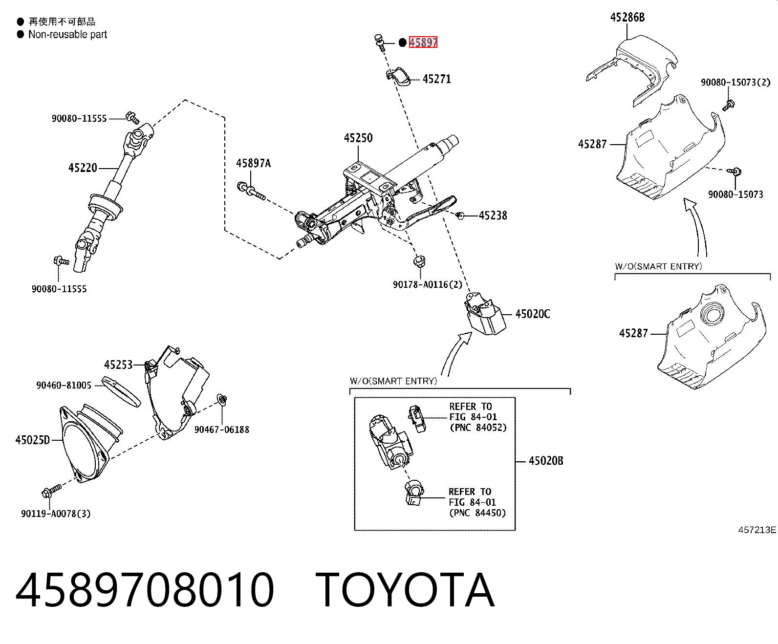 4589708010 Toyota