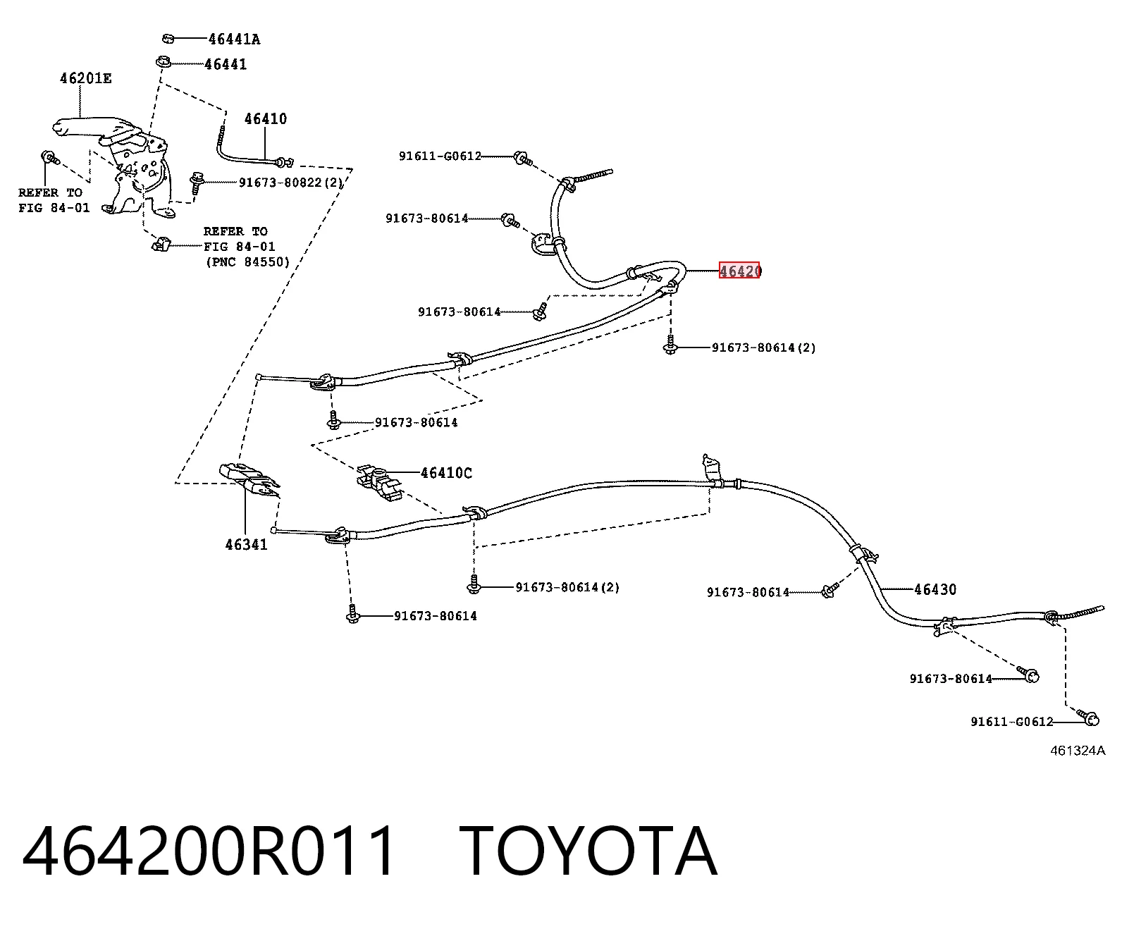 Купить 5202712 Adriauto Задний правый трос ручника