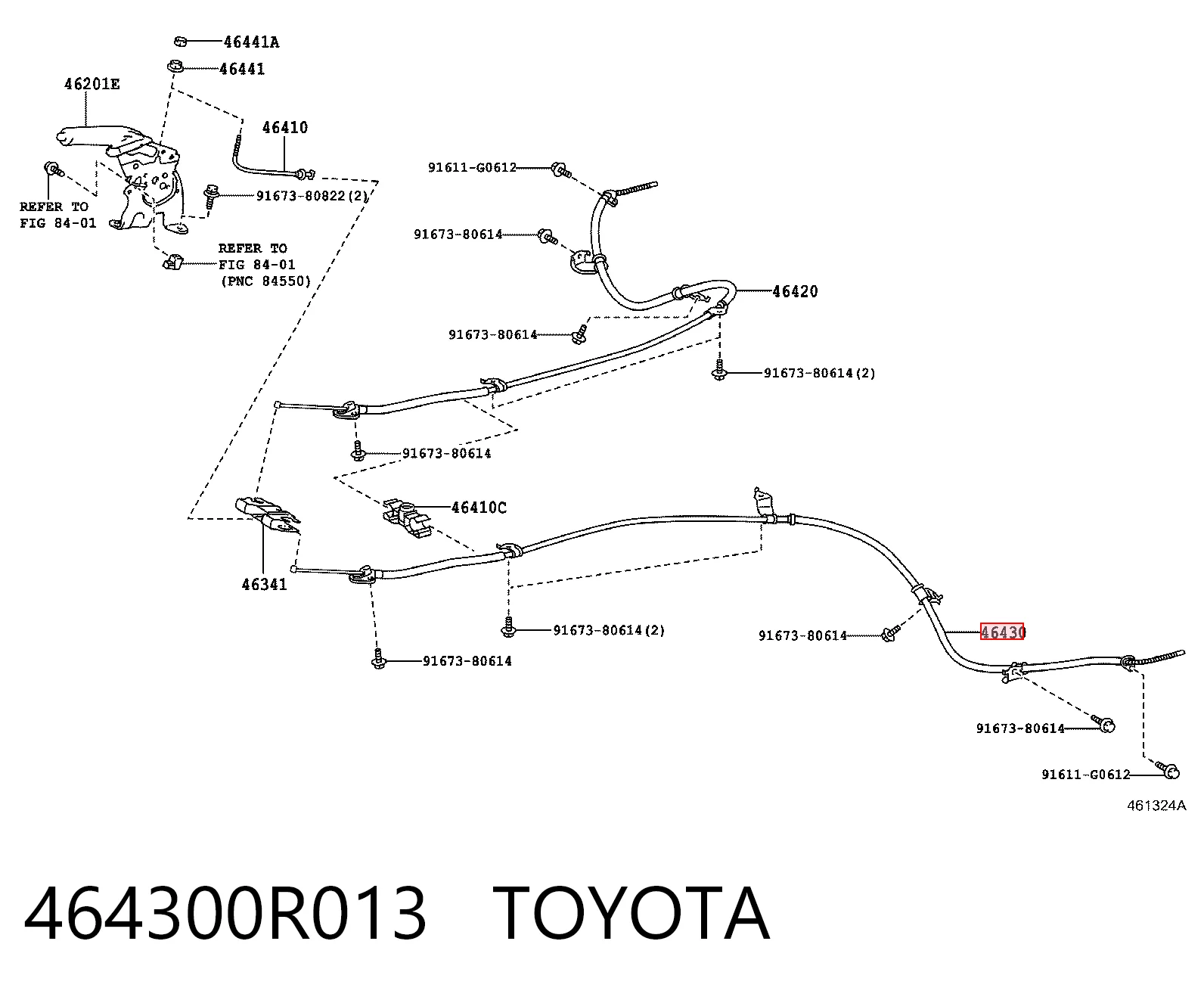 Трос ручного тормоза задний Kamoka 1190149 цена, от 29.27 USD