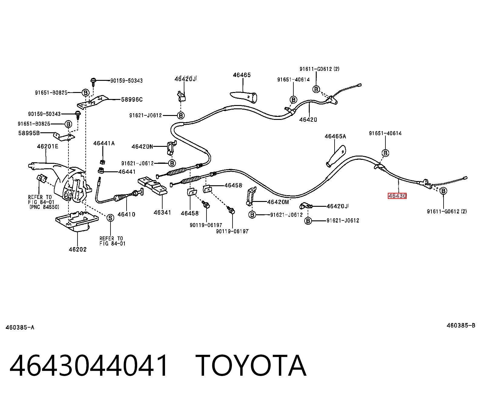 Трос ручника задний Adriauto 5202502