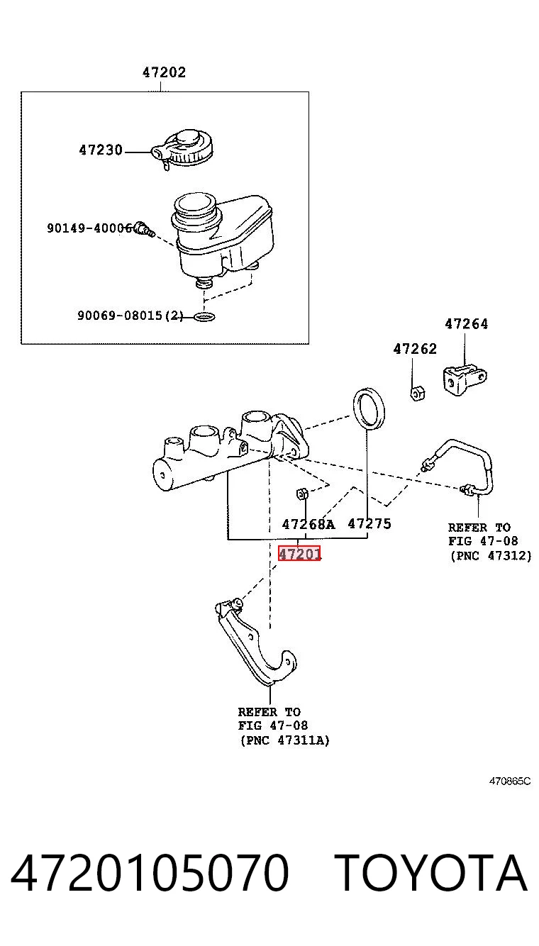 4720105070 Toyota
