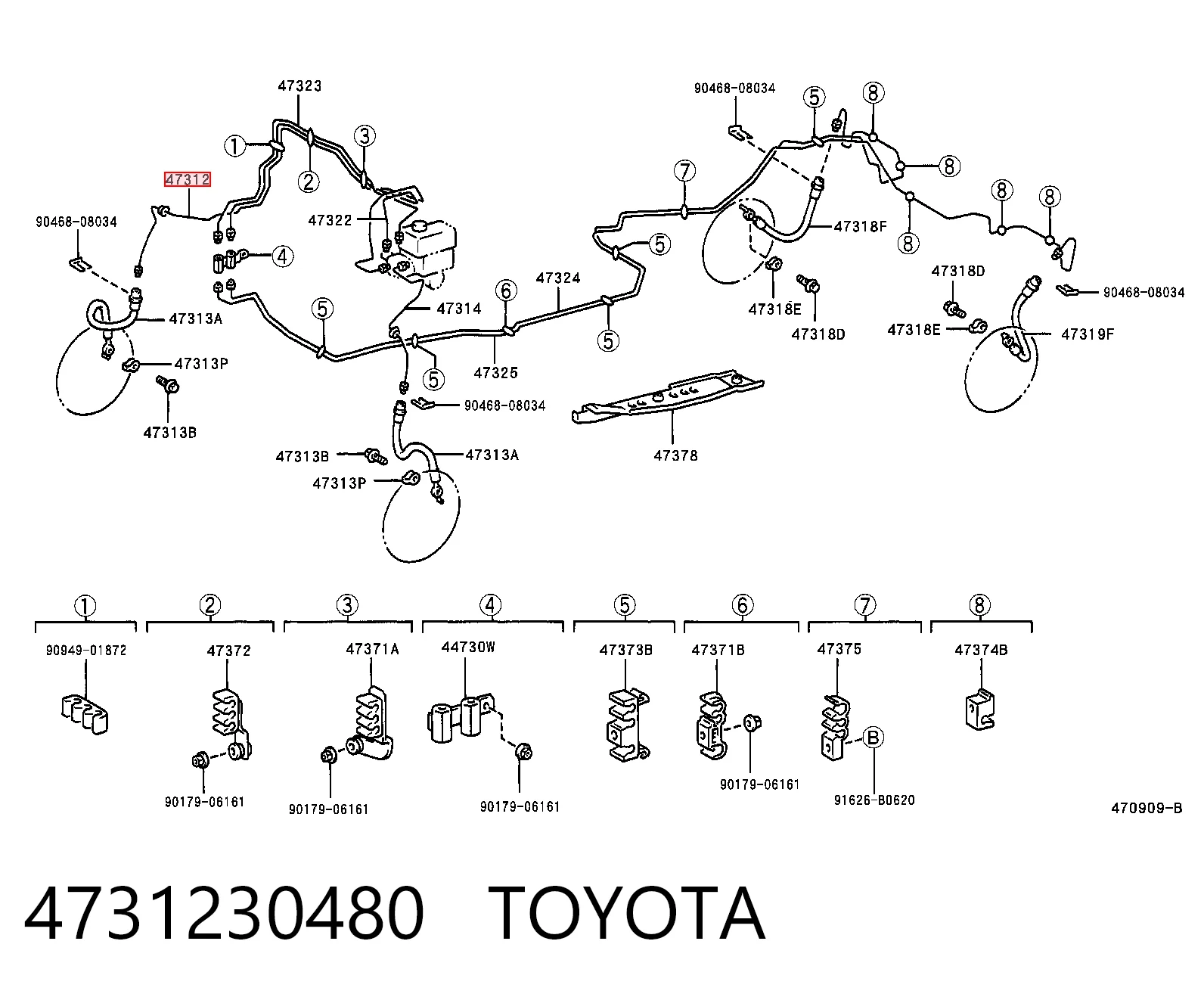 4731230480 Toyota