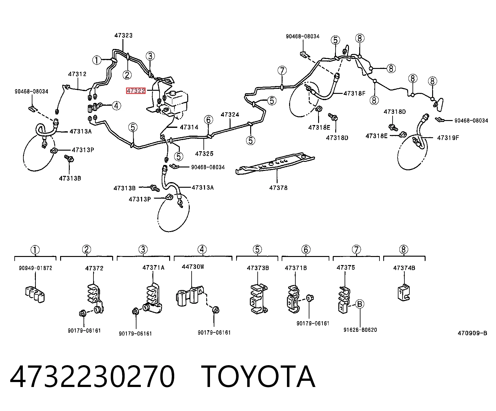4732230270 Toyota