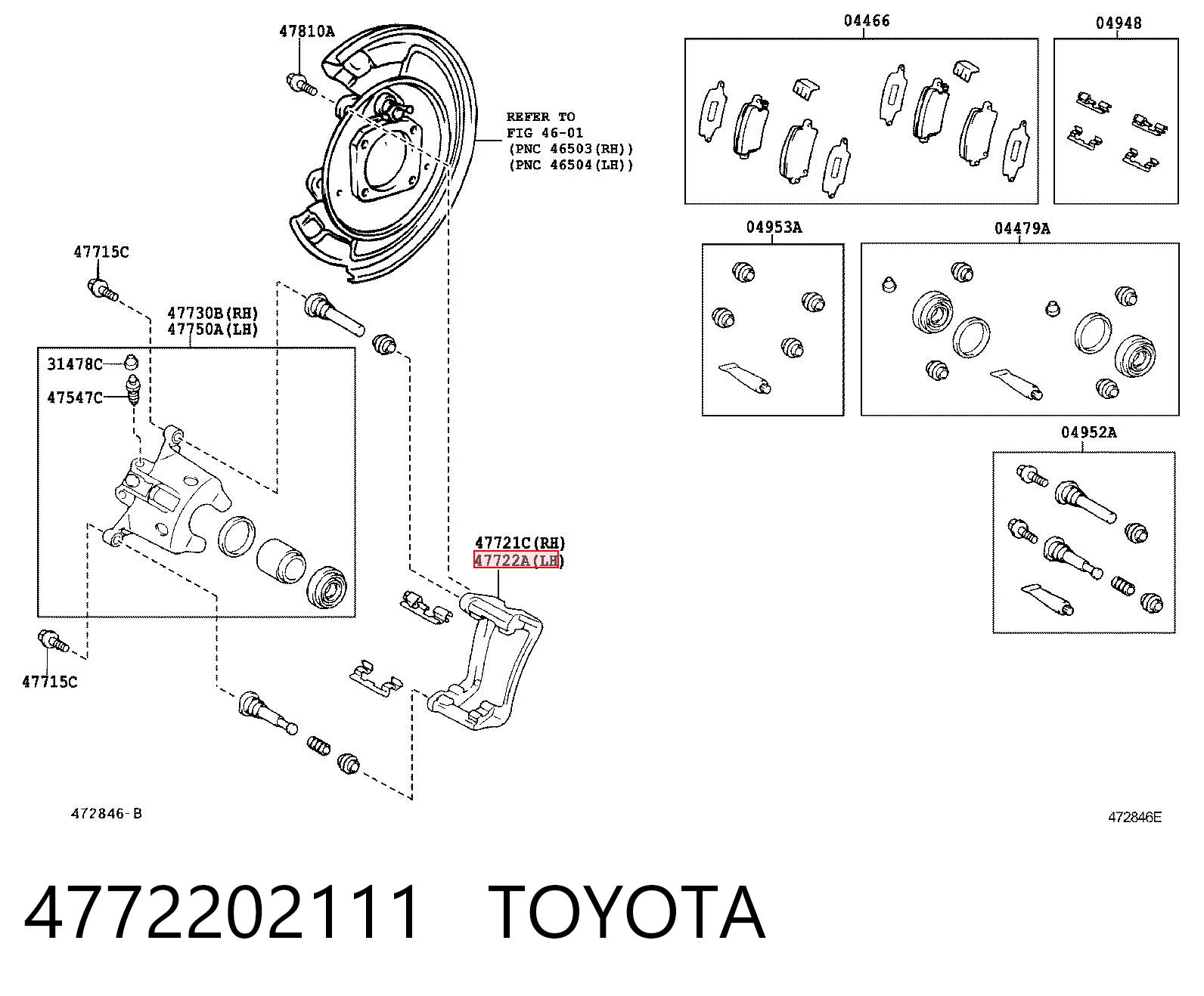 Скоба тормозного суппорта заднего Lucas BDA1034 цена, от 21.12 USD