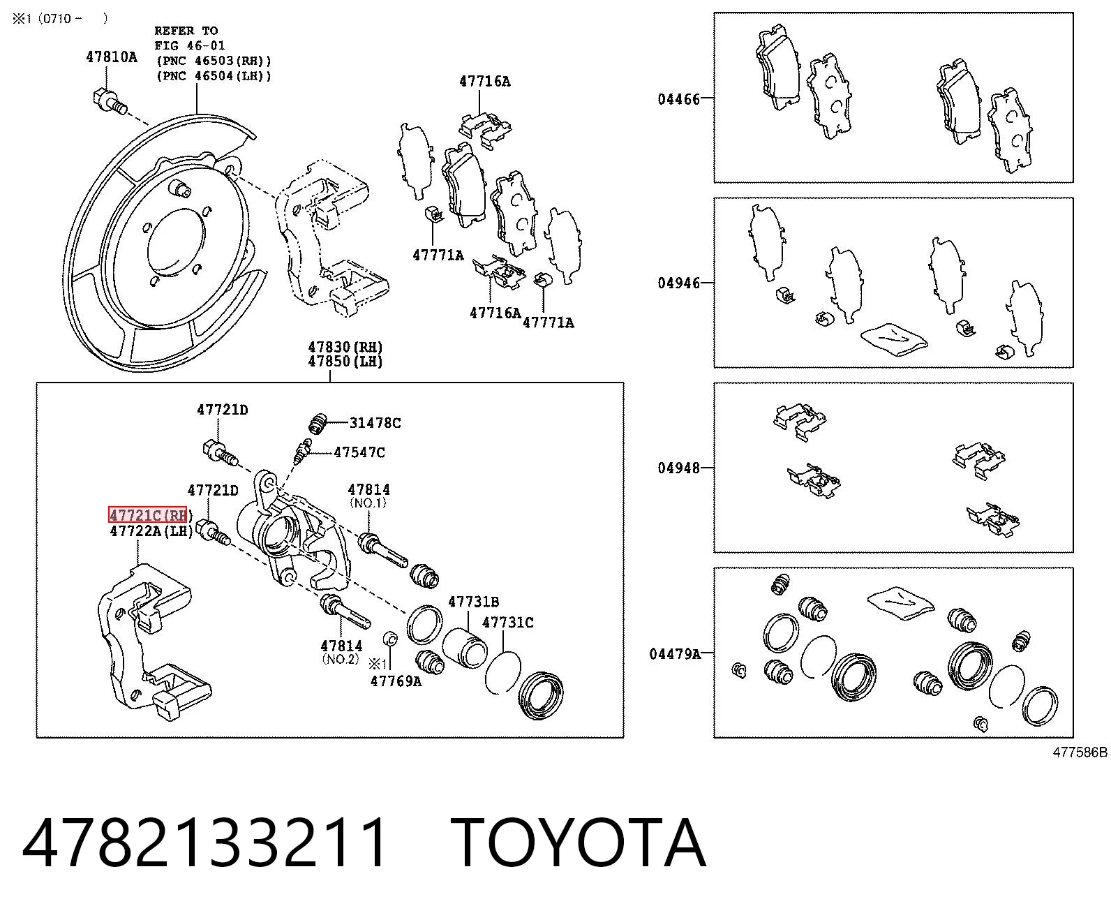 4782133211 Toyota 