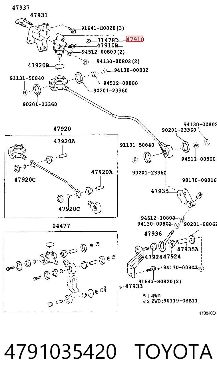 4791035420 Toyota 