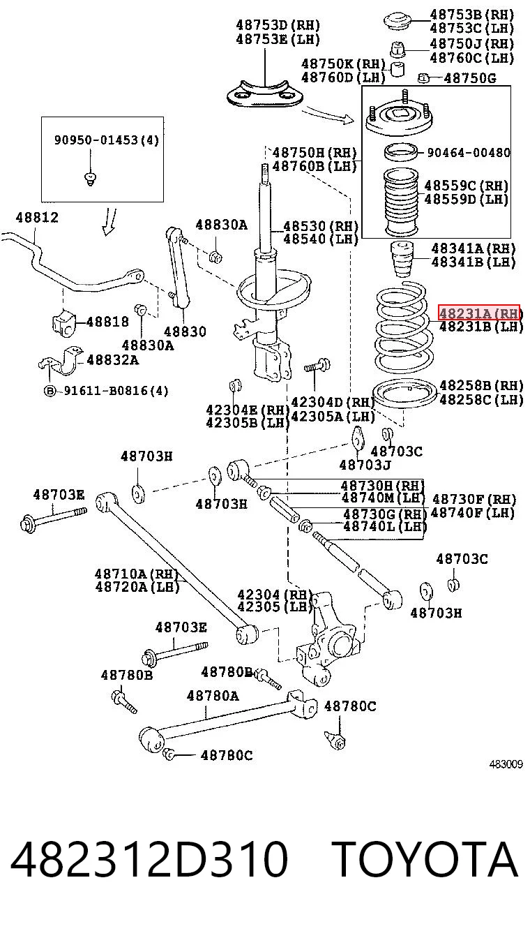 Купить CS3056R Sato Tech Пружина подвески