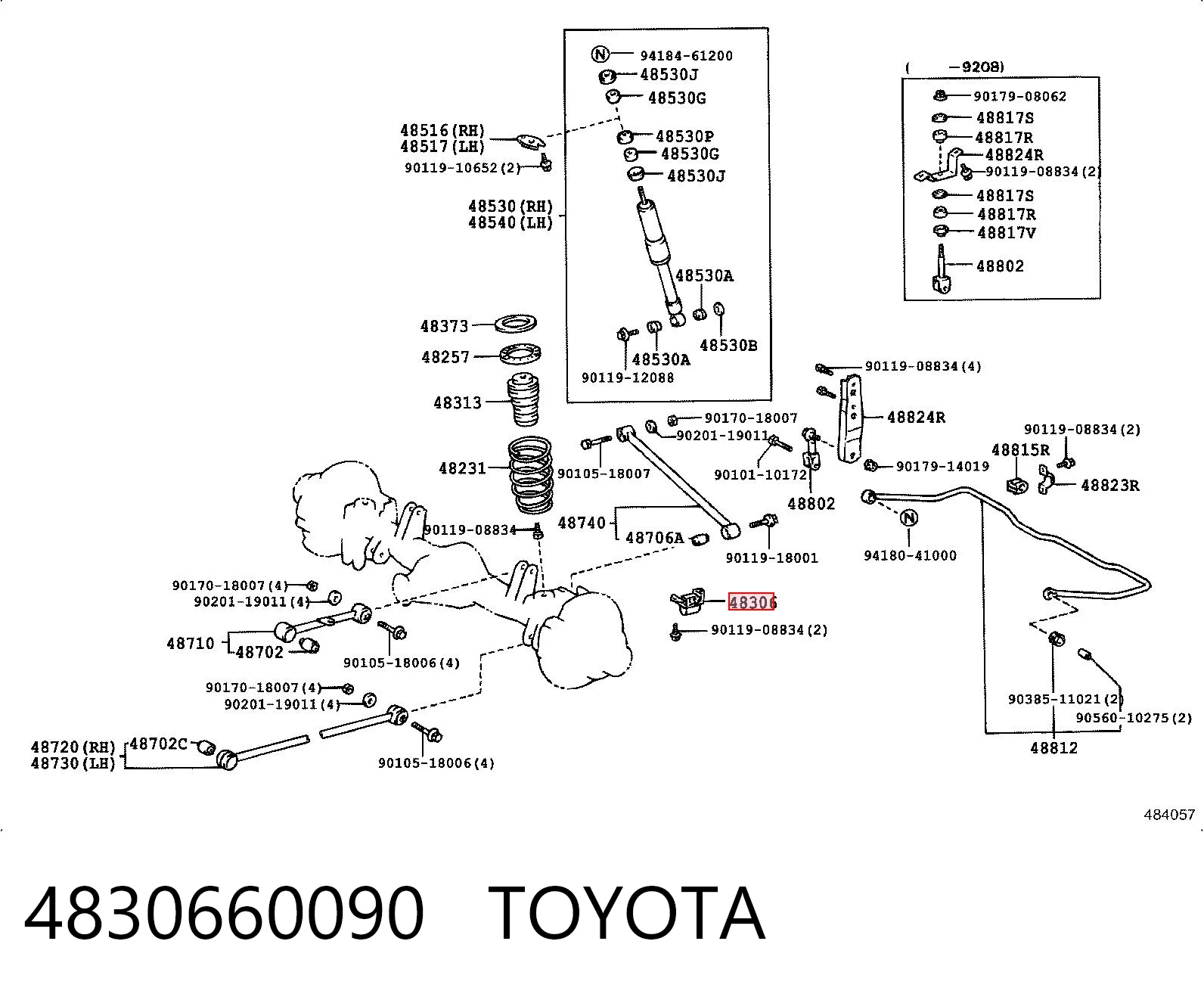 4830660090 Toyota