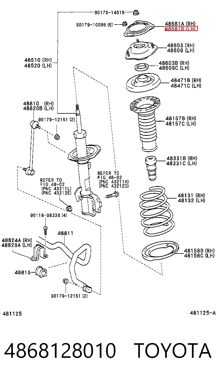 4868128010 Toyota