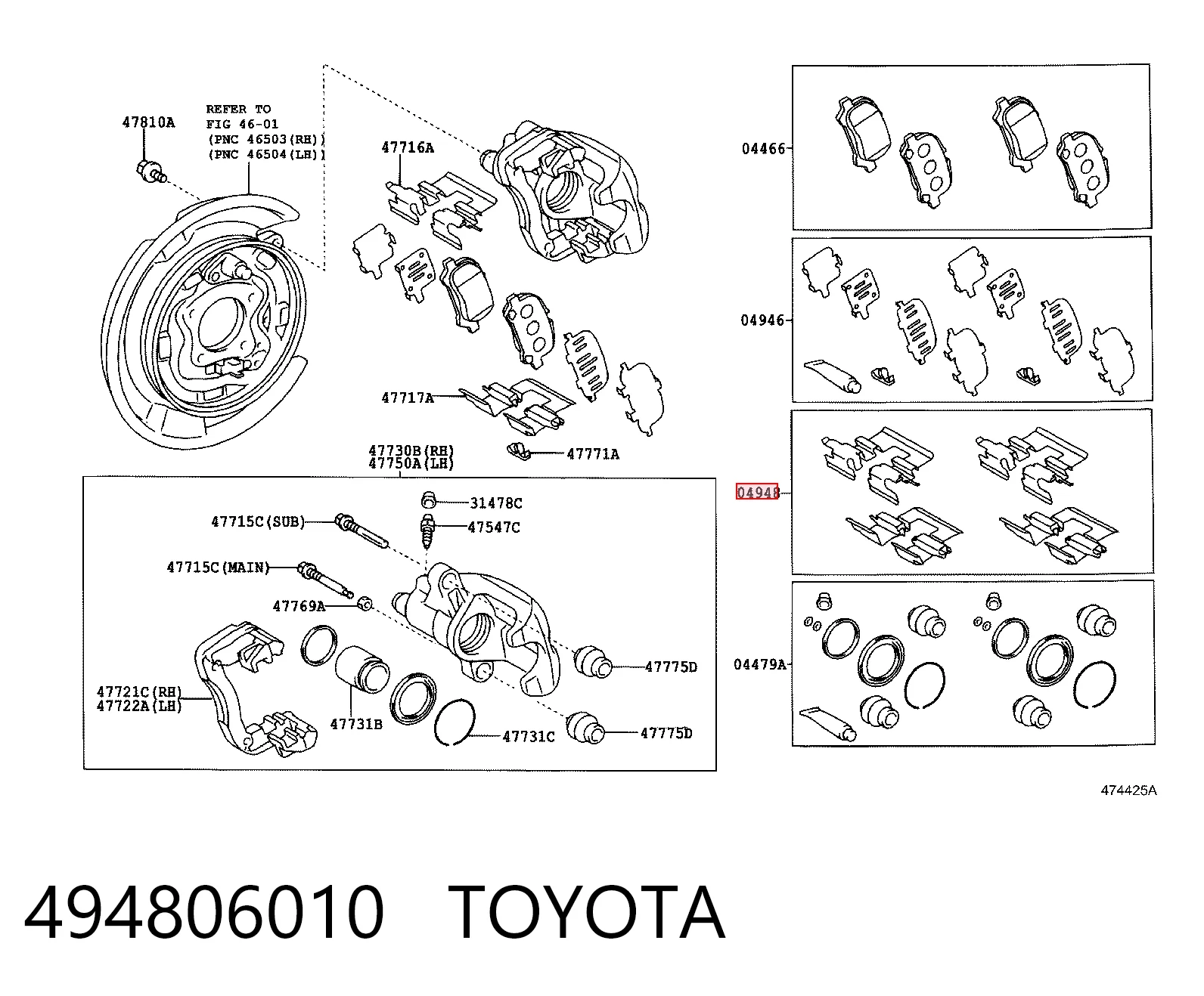 494806010 Toyota 