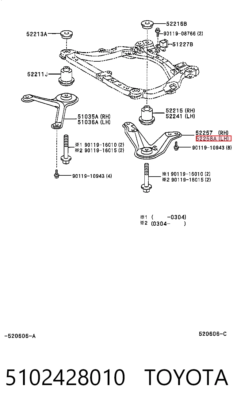 5102428010 Toyota