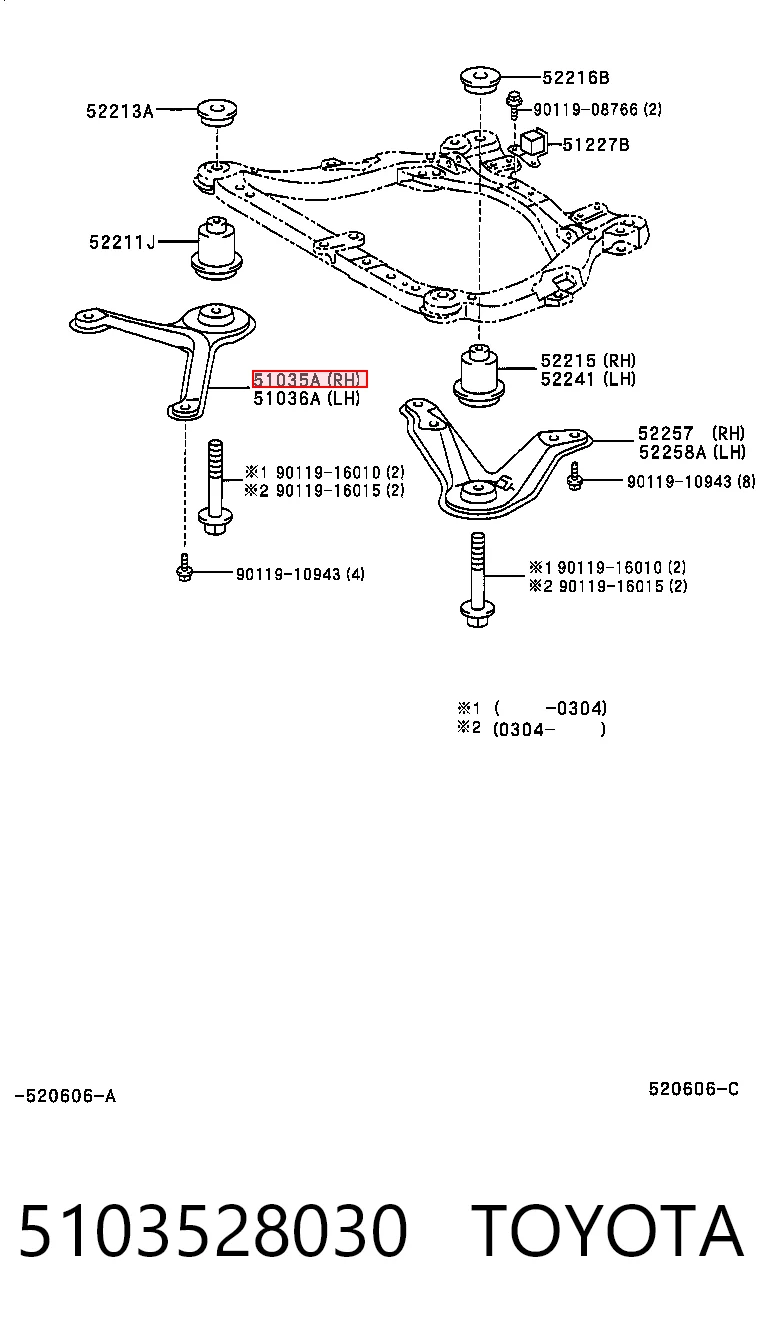 5103528030 Toyota