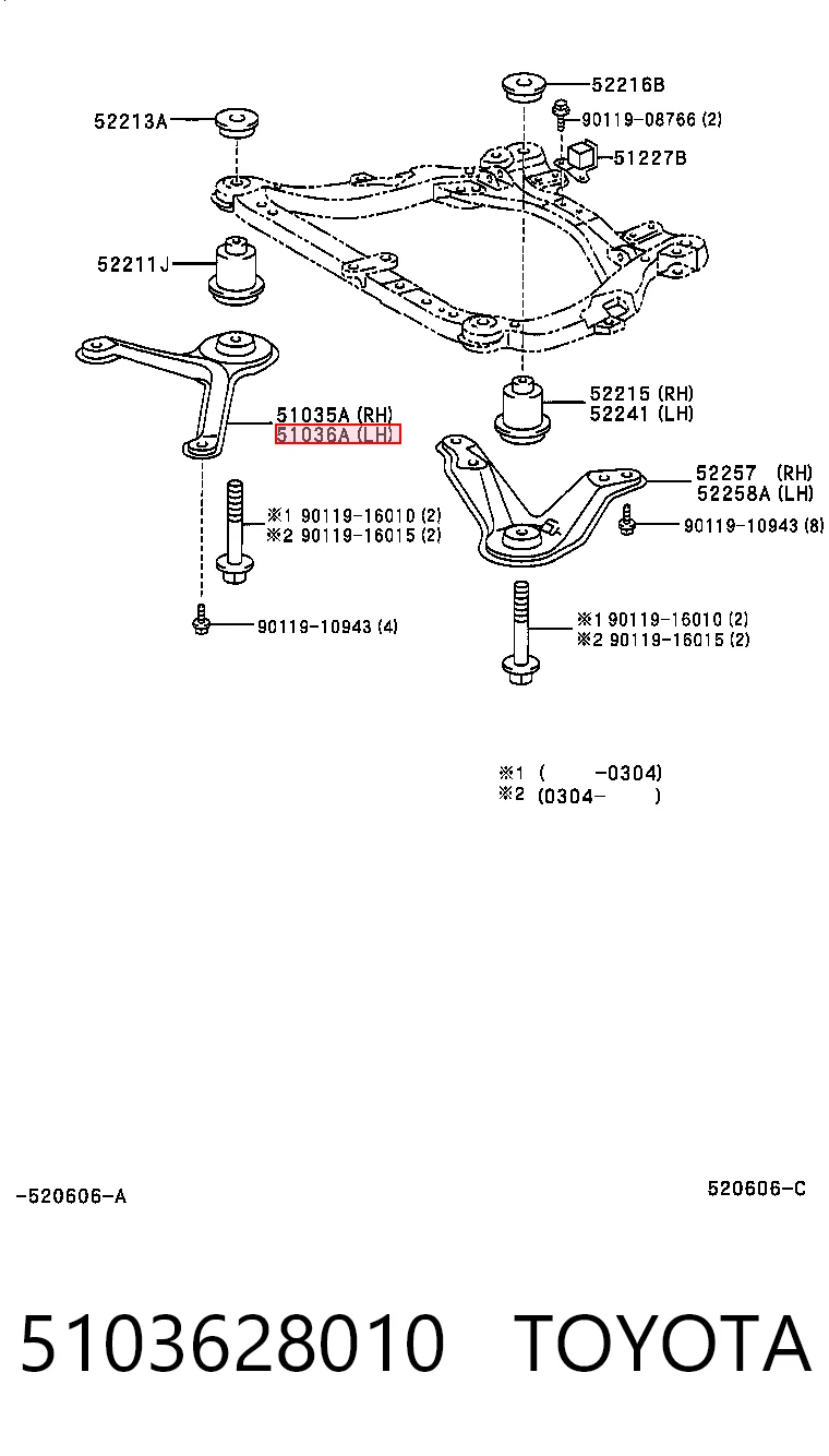 5103628010 Toyota