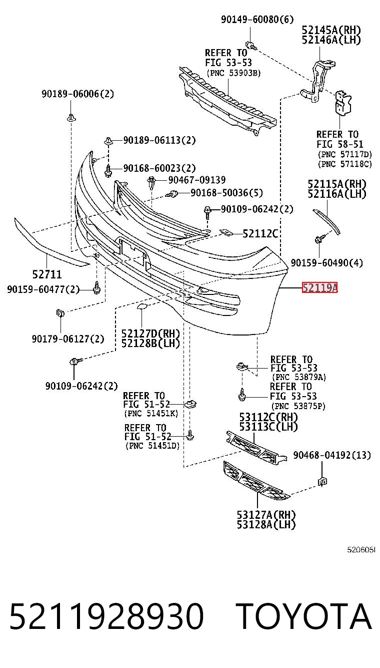 5211928930 Toyota