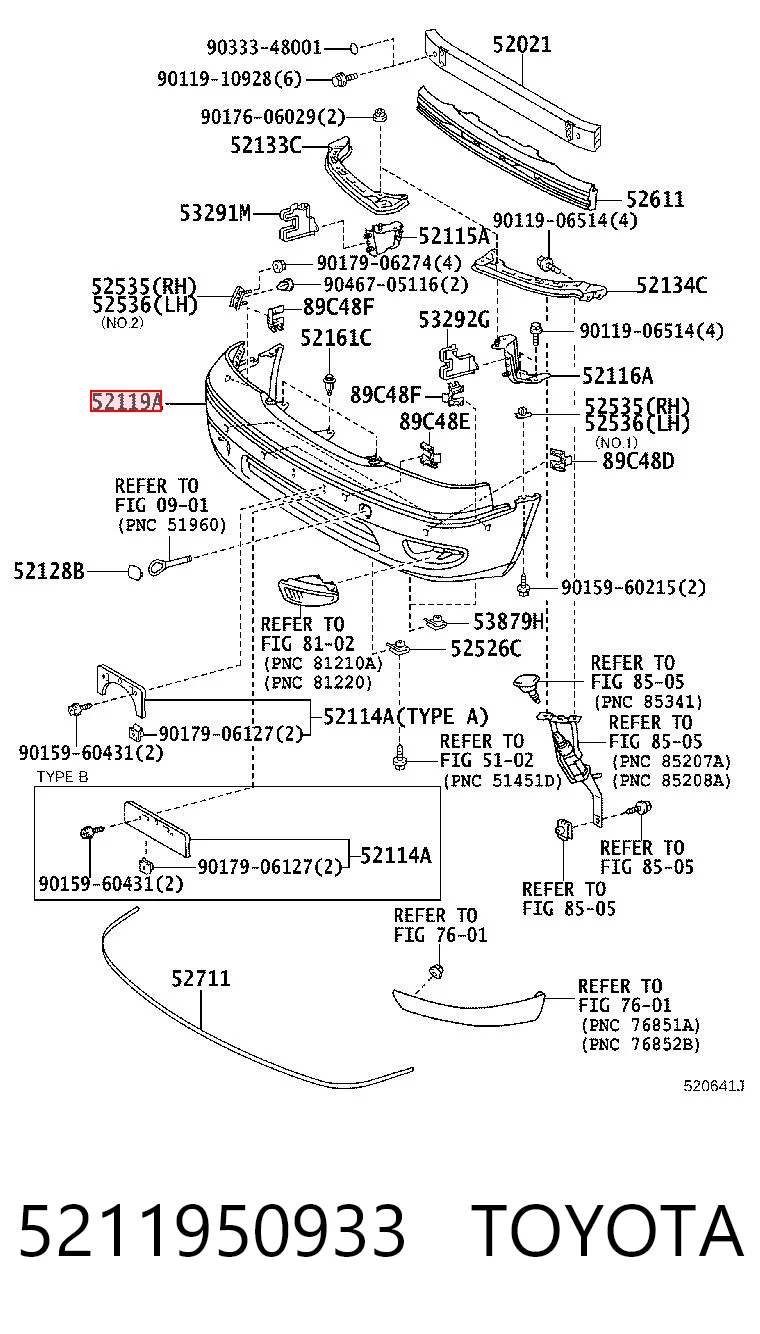 5211950933 Toyota