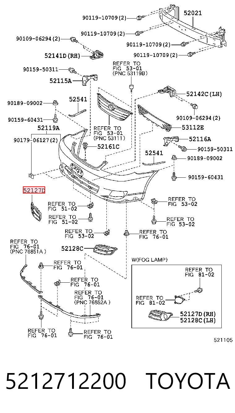 5212712200 Toyota