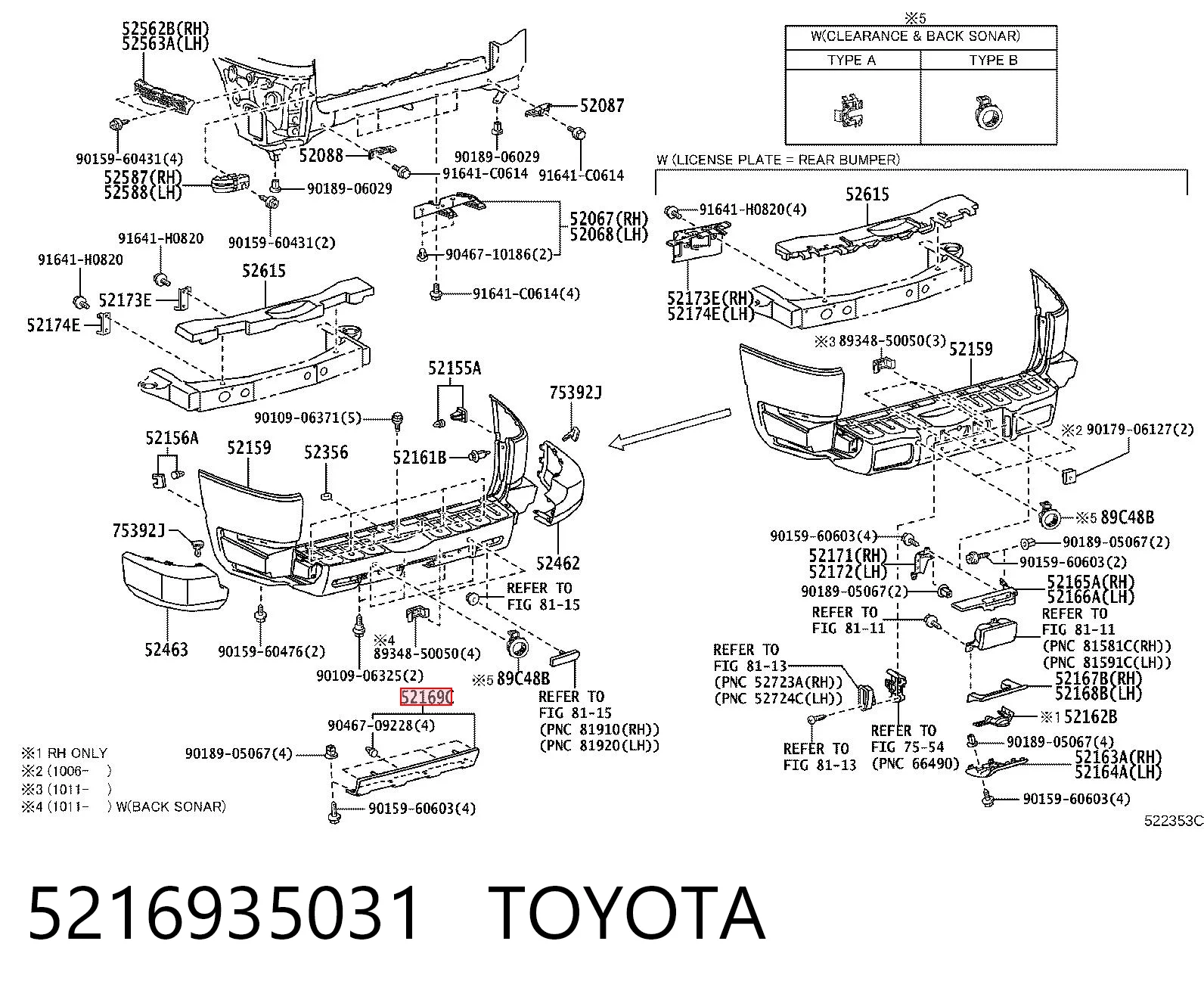 5216935031 Toyota 