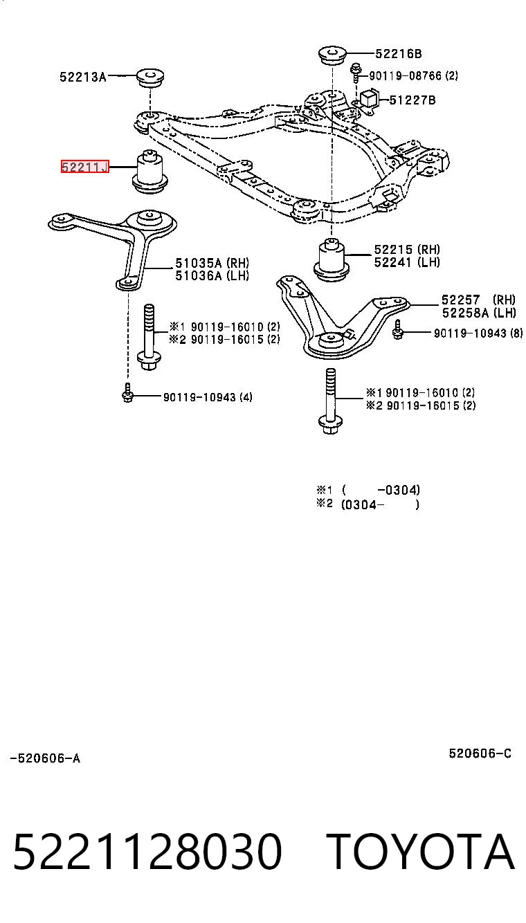 5221128030 Toyota