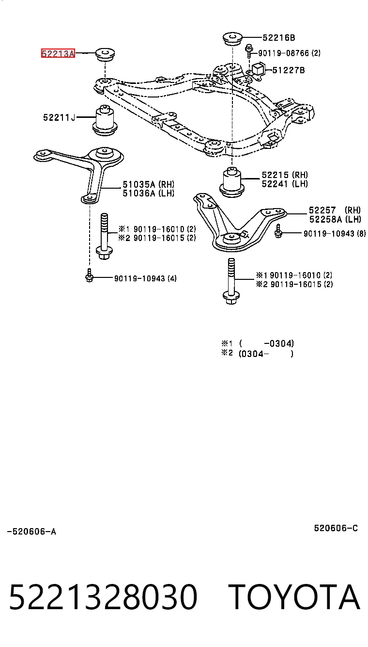 5221328030 Toyota