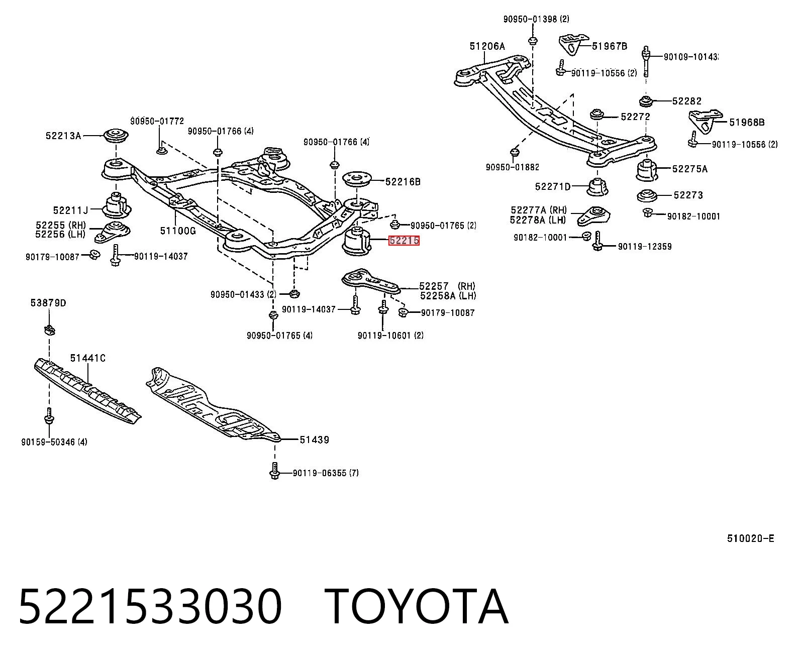5221533030 Toyota