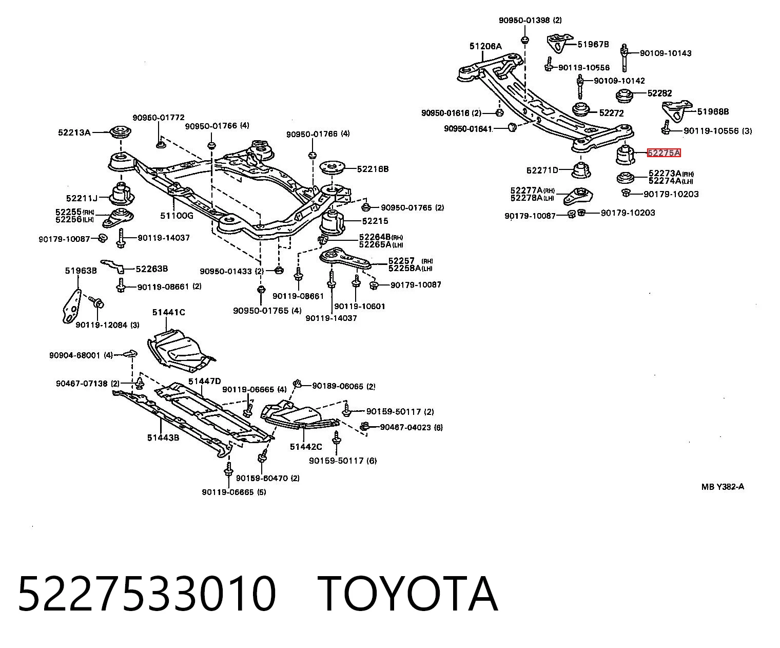 5227533010 Toyota