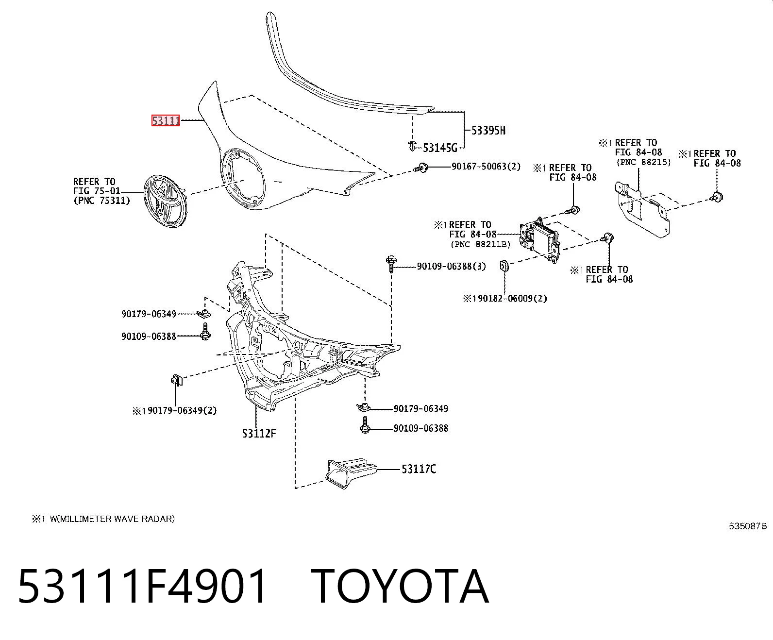 Облицовка радиатора Polcar 81L305 цена, от 26.94 USD