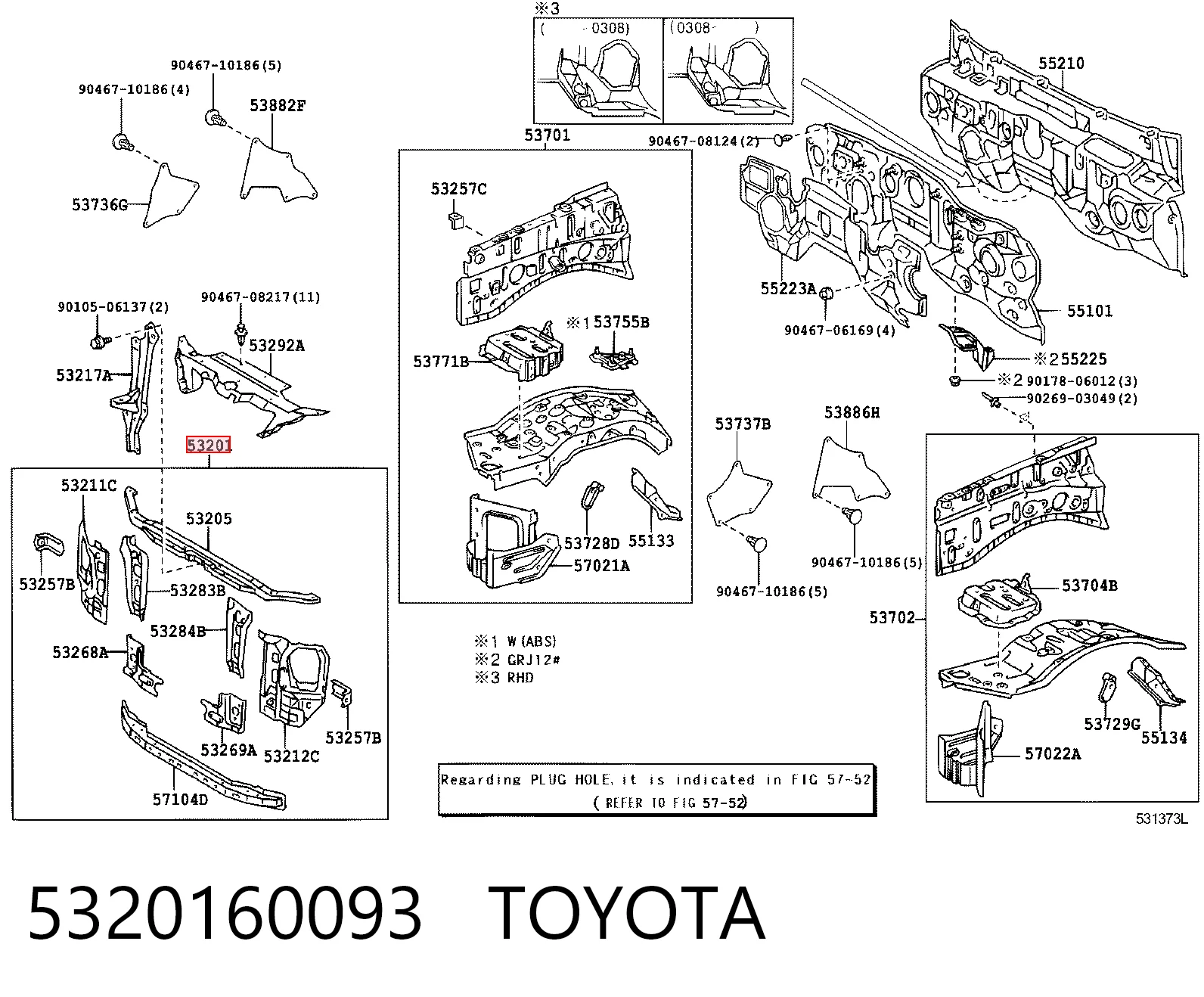 Купить 817804 Polcar Установочная панель передняя