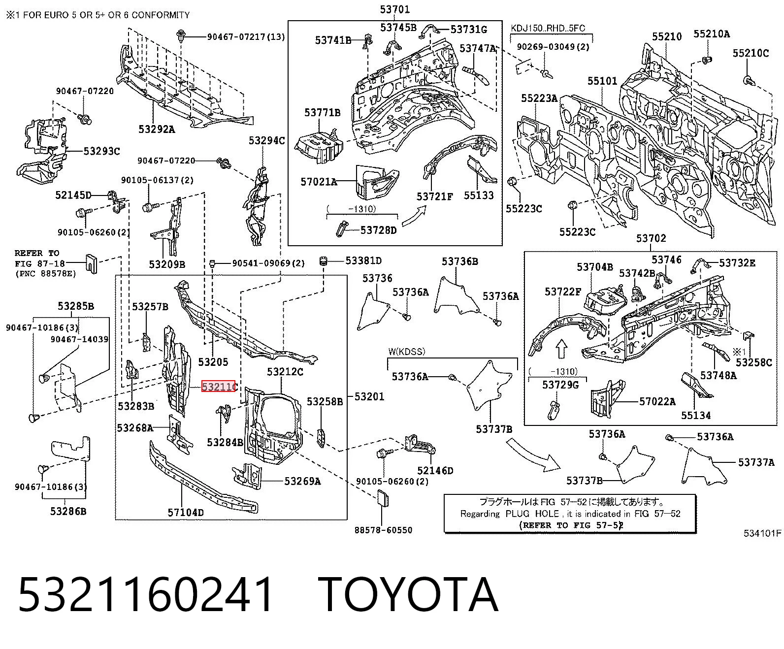 5321160241 Toyota