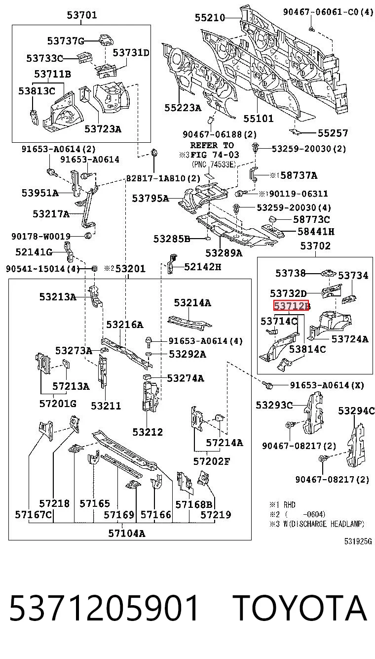 5371205901 Toyota