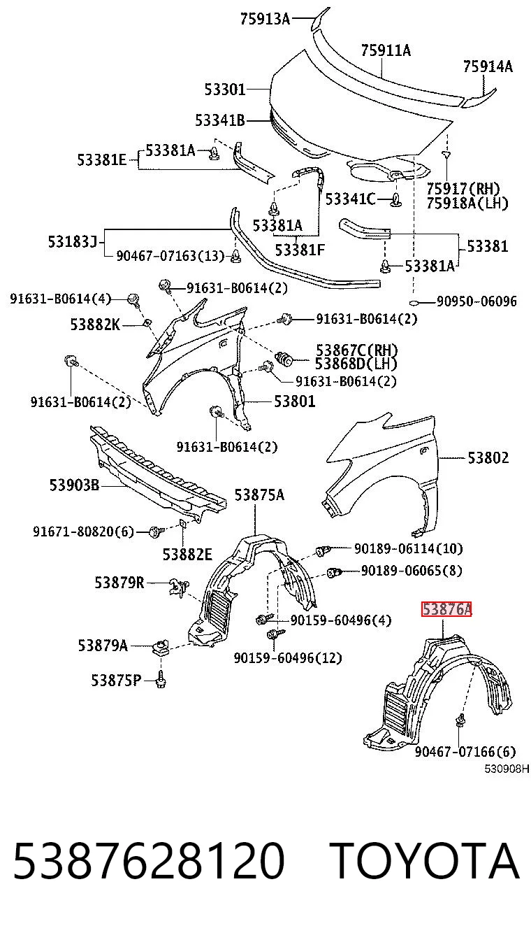5387628120 Toyota