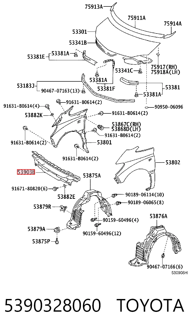 5390328060 Toyota