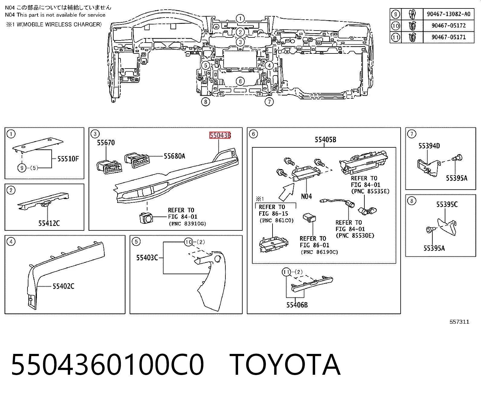5504360100C0 Toyota