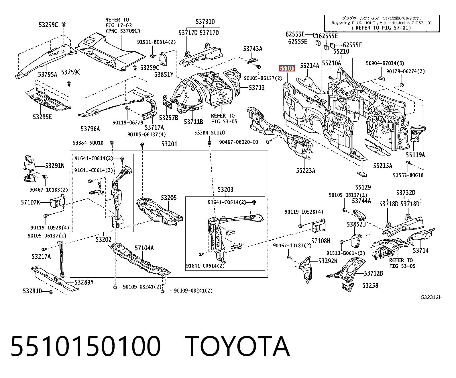5510150100 Toyota