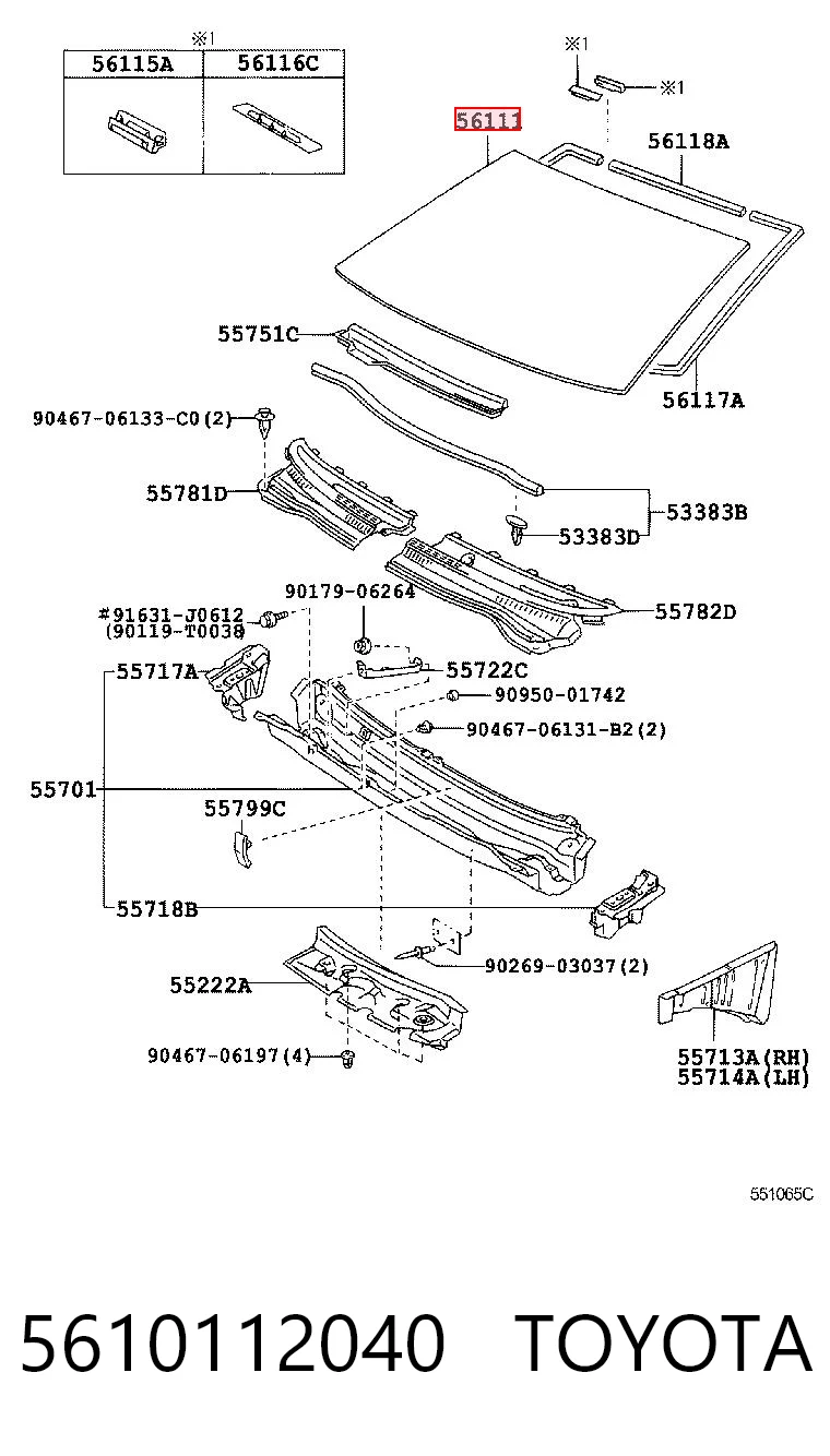 5610112040 Toyota