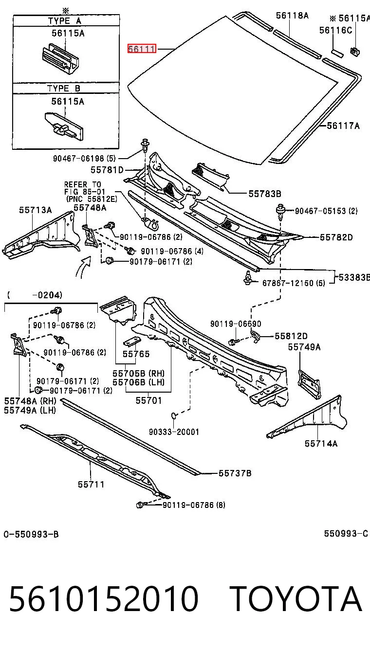 ST405766 Splintex Автостекло