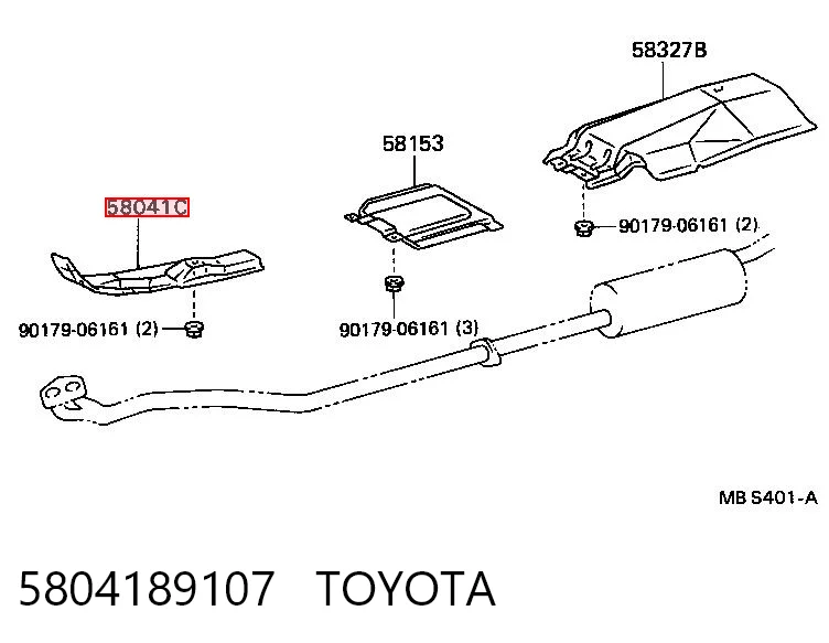 Конвертор - катализатор Toyota 4 Runner N130