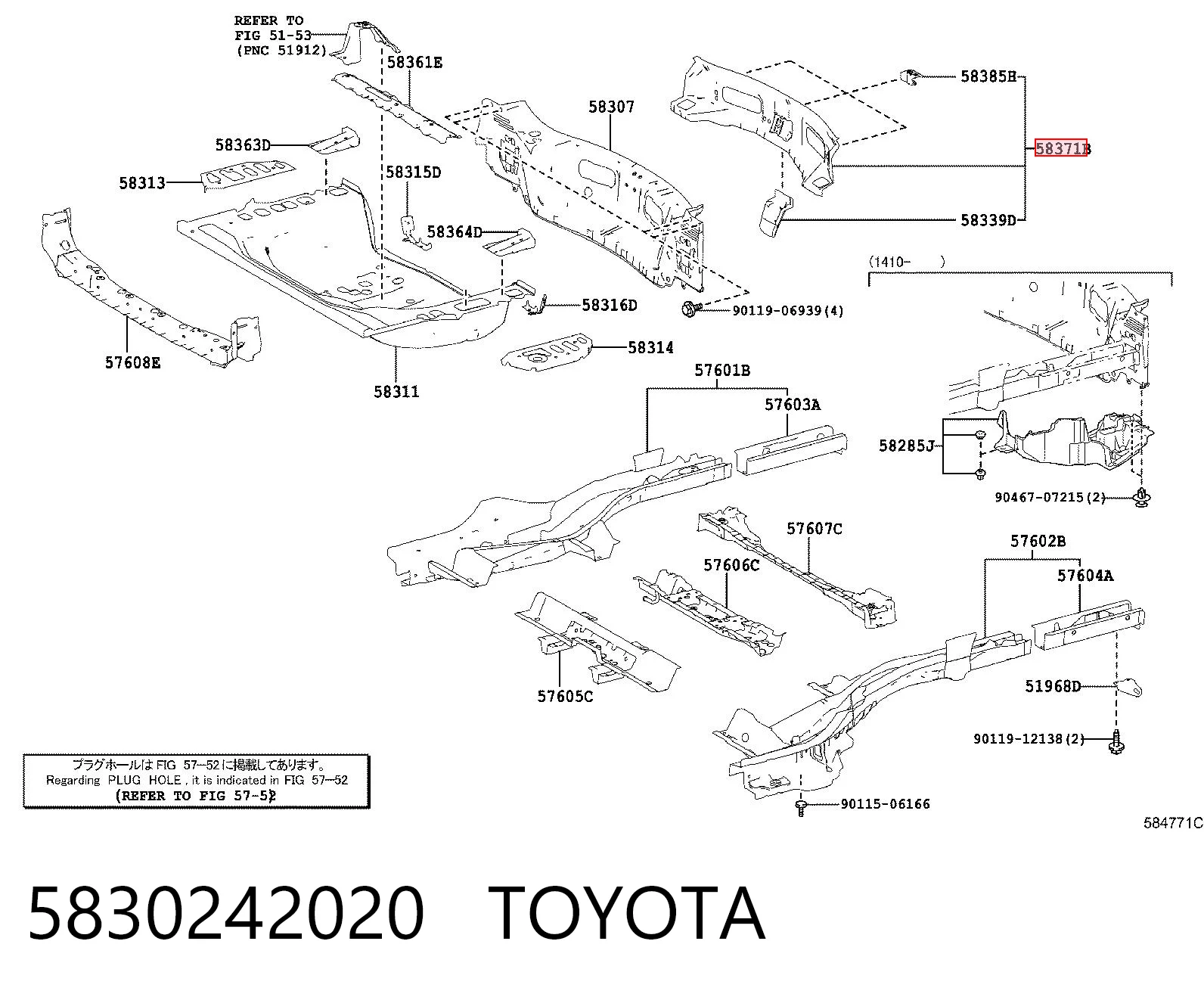 5830242020 Toyota