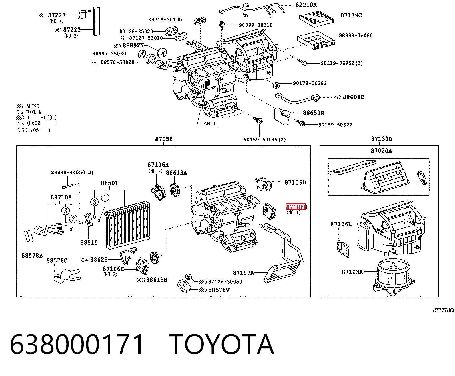 Привод системы автоматического управления отопителем на Lexus GS  S19