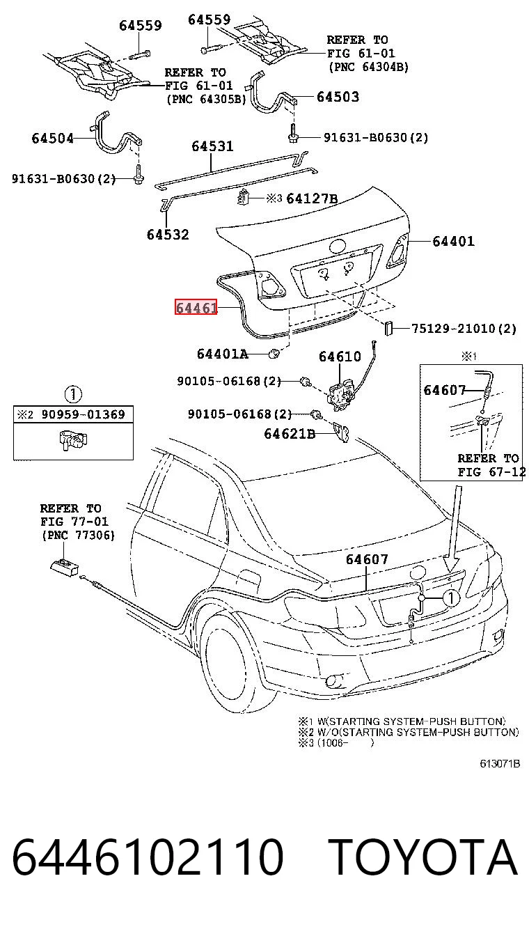 6446102110 Toyota