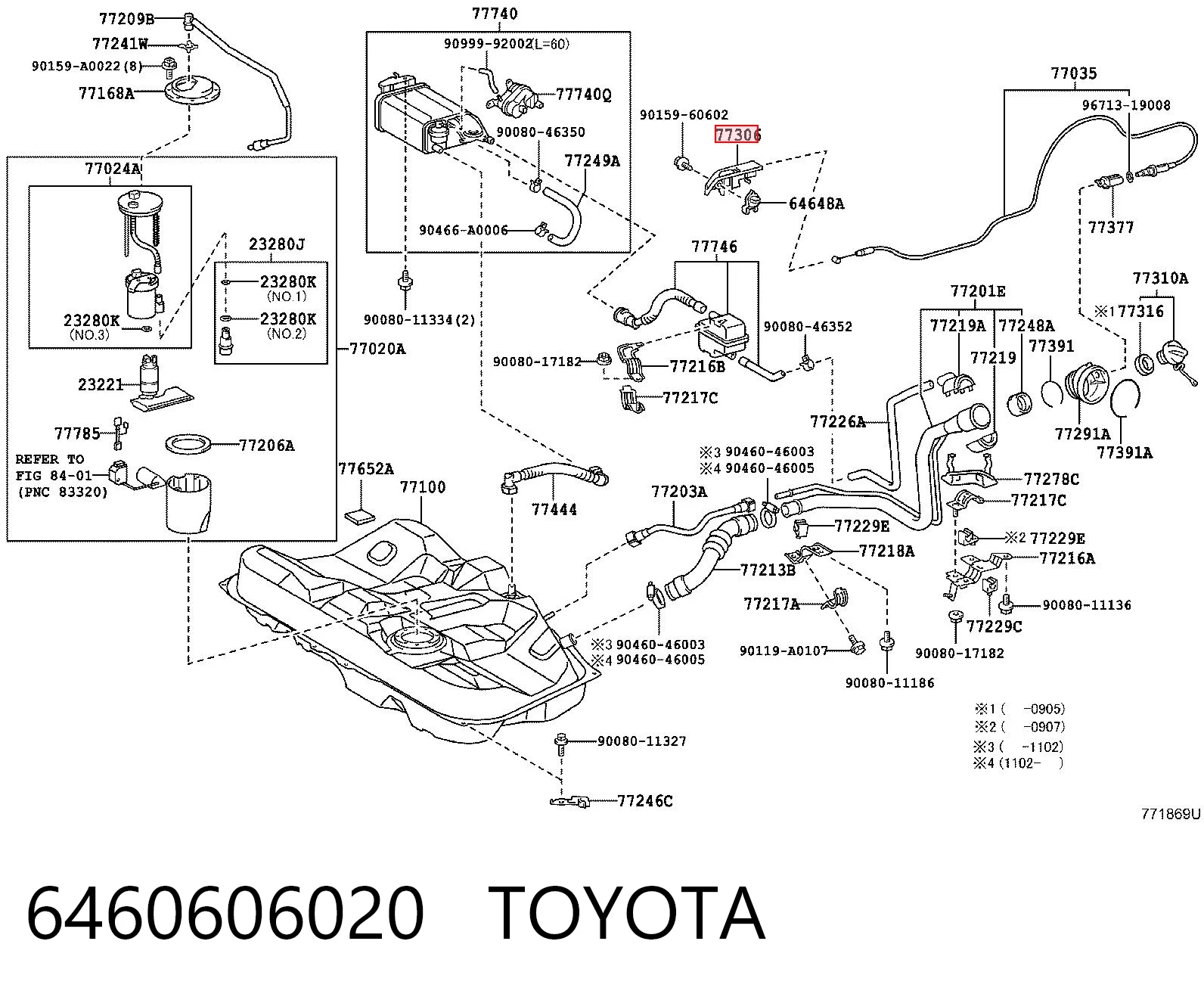 6460606020 Toyota 