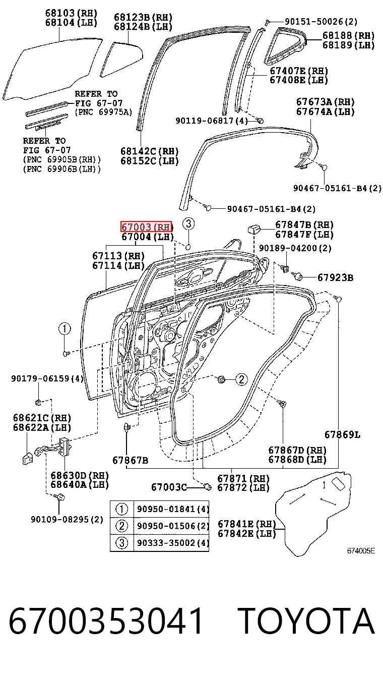 Дверь задняя, правая на Lexus IS  E2