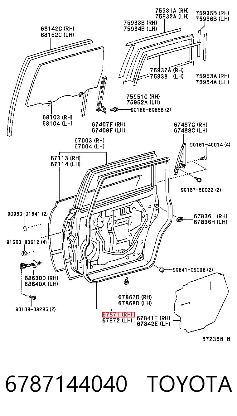 6787144040 Toyota
