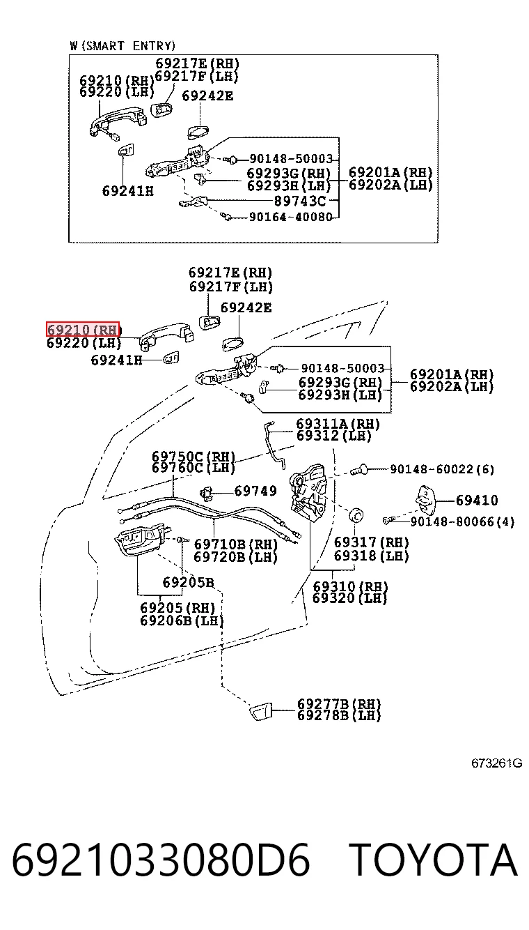 6921033080D6 Toyota
